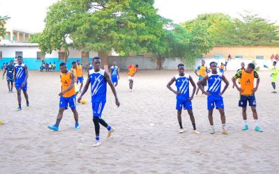 Finale zone 5 A, le Maire Ousmane Diagne rend visite aux finalistes